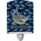 Sharks Ceramic Night Light w/ Name or Text