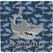 Sharks Ceramic Tile Hot Pad w/ Name or Text