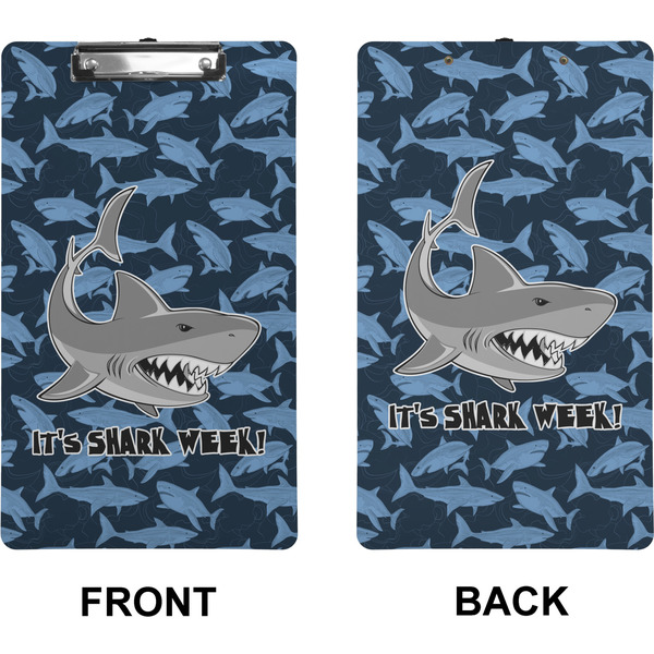 Sharks Clipboard (Legal) (Front + Back)