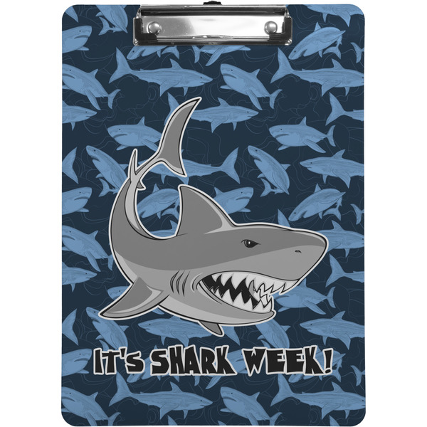Custom Sharks Clipboard (Letter Size) w/ Name or Text