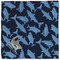 Sharks Cloth Napkins - Personalized Lunch (Single Full Open)