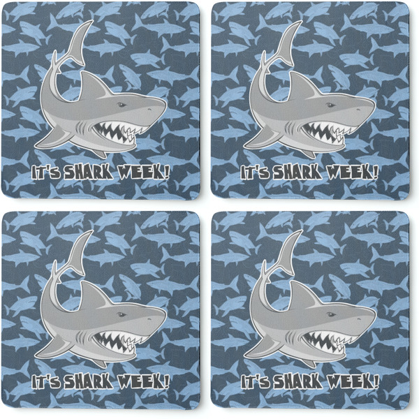 Sharks Coaster Rubber Back - Apvl