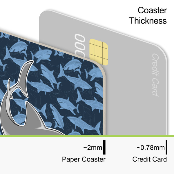 Sharks Coaster Thickness