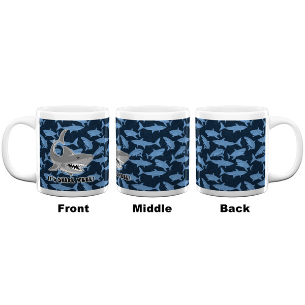 Sharks Coffee Mug - 20 oz - White APPROVAL