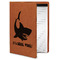 Sharks Leatherette Portfolio with Notepad - Small - Double Sided (Personalized)