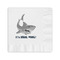Sharks Coined Cocktail Napkins (Personalized)