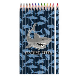 Sharks Colored Pencils (Personalized)