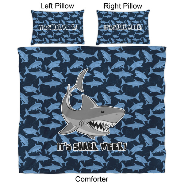 Sharks Comforter Set - King - Approval