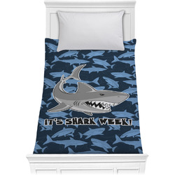 Sharks Comforter - Twin w/ Name or Text