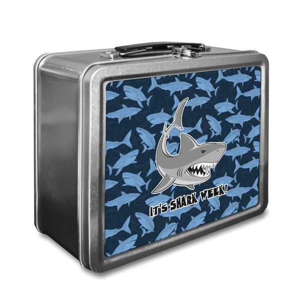 Custom Sharks Lunch Box w/ Name or Text