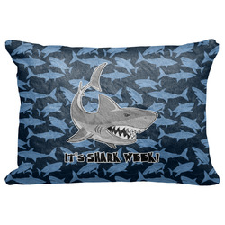 Sharks Decorative Baby Pillowcase - 16"x12" w/ Name or Text