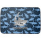 Sharks Dish Drying Mat w/ Name or Text