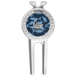 Sharks Golf Divot Tool & Ball Marker (Personalized)