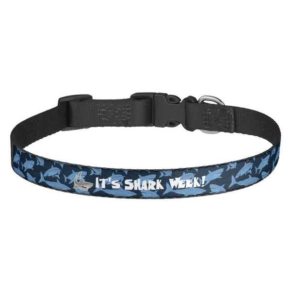 Custom Sharks Dog Collar - Medium (Personalized)