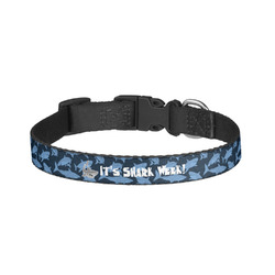 Sharks Dog Collar - Small (Personalized)