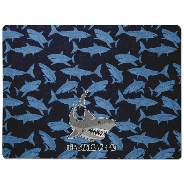 Sharks Dog Food Mat - Medium without bowls