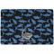 Sharks Dog Food Mat - Small without bowls