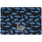 Sharks Dog Food Mat w/ Name or Text