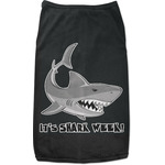 Sharks Black Pet Shirt (Personalized)