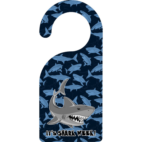 Custom Sharks Door Hanger w/ Name or Text