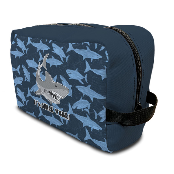 Custom Sharks Toiletry Bag / Dopp Kit (Personalized)
