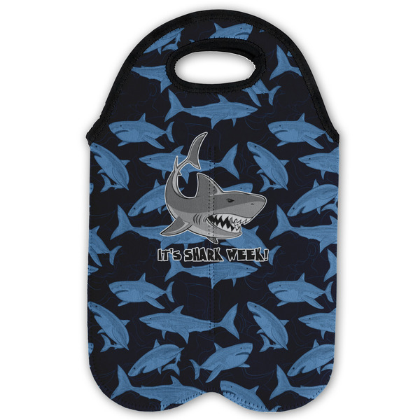 Sharks Double Wine Tote - Flat (new)