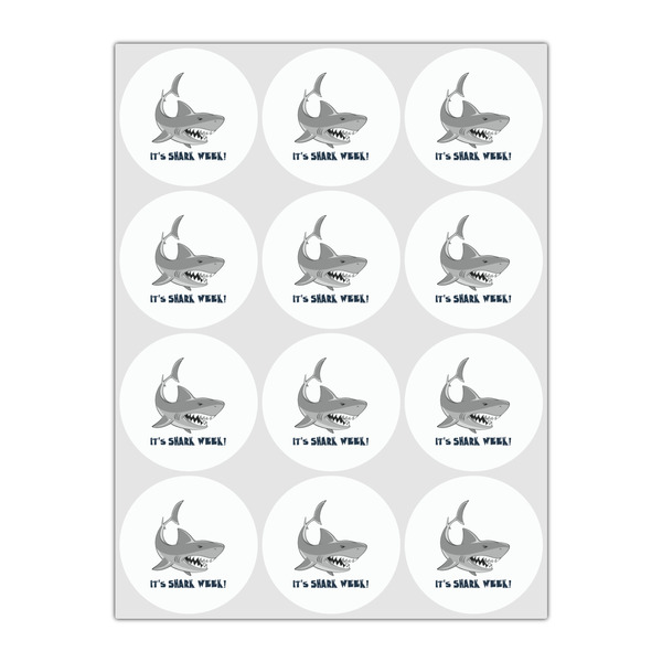 Sharks Drink Topper - Small - Set of 12