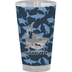 Sharks Pint Glass - Full Color (Personalized)
