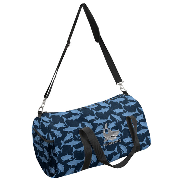 Custom Sharks Duffel Bag (Personalized)