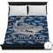 Sharks Duvet Cover - Full / Queen w/ Name or Text