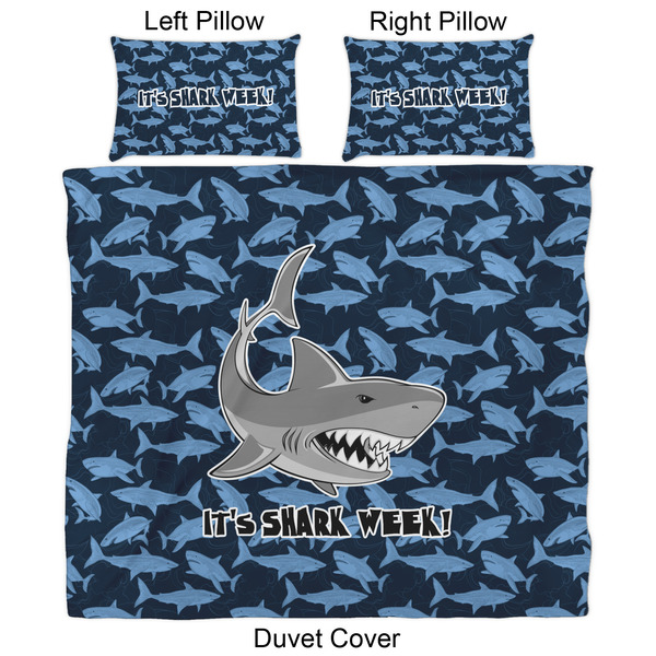 Sharks Duvet Cover Set - King - Approval