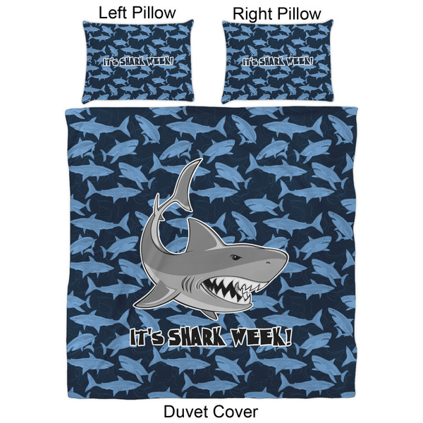 Sharks Duvet Cover Set - Queen - Approval
