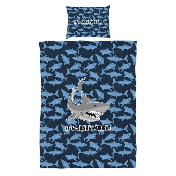 Sharks Duvet Cover Set - Twin - Alt Approval