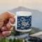 Sharks Espresso Cup - 3oz LIFESTYLE (new hand)