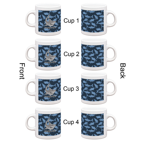 Sharks Espresso Cup Set of 4 - Apvl