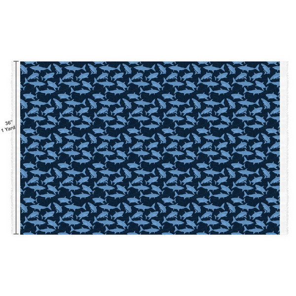 Sharks Fabric Full Yard