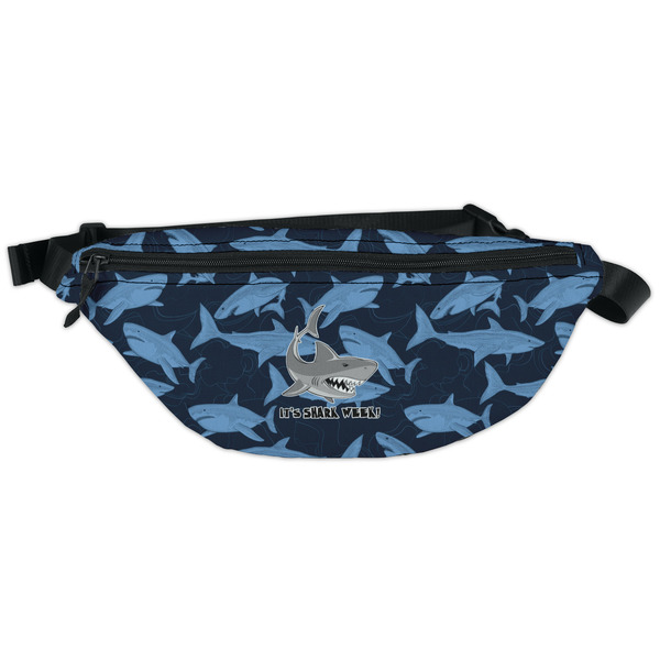 Custom Sharks Fanny Pack - Classic Style (Personalized)