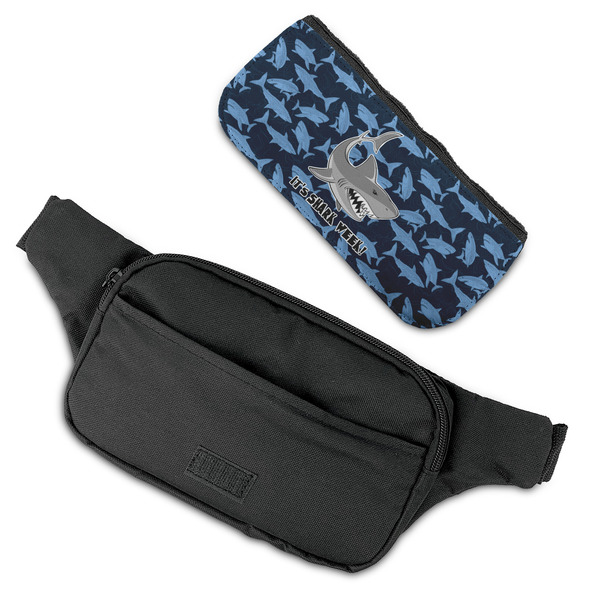 Sharks Fanny Packs - FLAT (flap off)