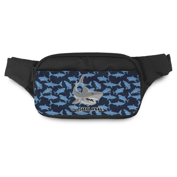 Custom Sharks Fanny Pack - Modern Style (Personalized)