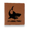 Sharks Leather Binder - 1" - Rawhide (Personalized)