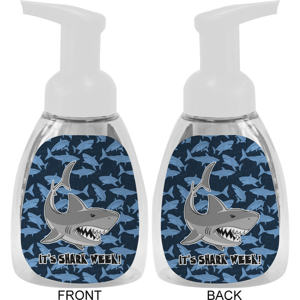 Sharks Foam Soap Bottle Approval - White