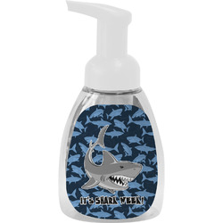 Sharks Foam Soap Bottle - White (Personalized)