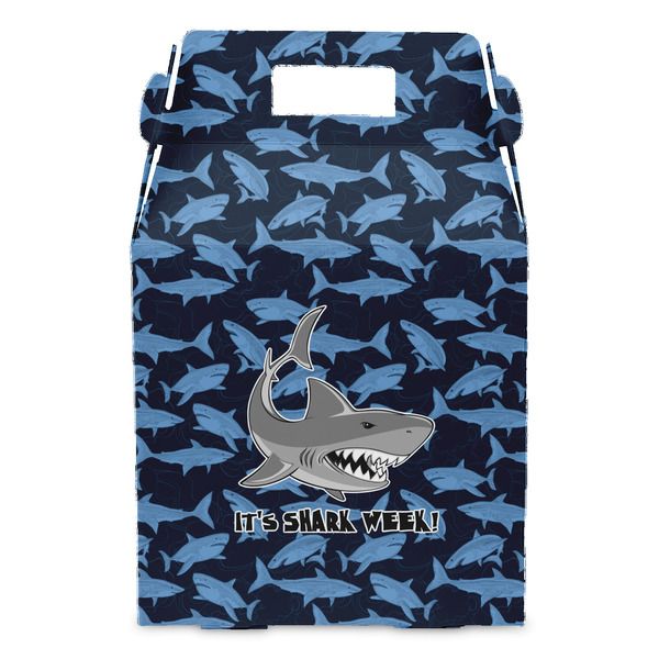 Sharks Gable Favor Box - Front