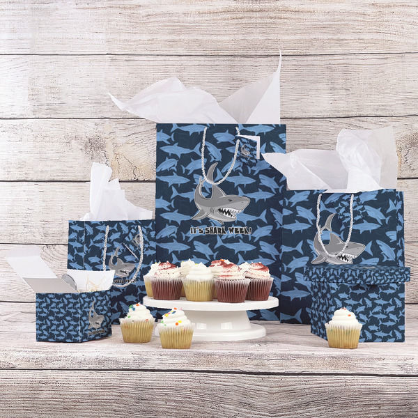 Sharks Gift Bags - In Context