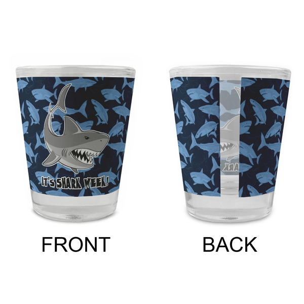 Sharks Glass Shot Glass - Standard - APPROVAL