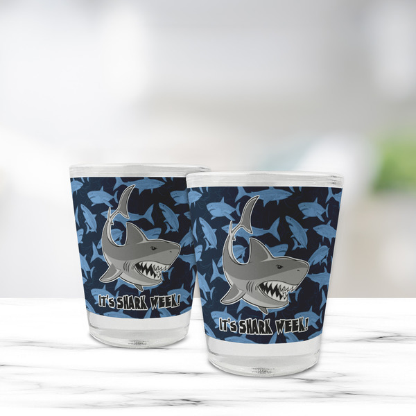 Sharks Glass Shot Glass - Standard - LIFESTYLE