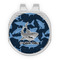 Sharks Golf Ball Marker - Hat Clip - Silver