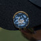 Sharks Golf Ball Marker Hat Clip - Gold - On Hat