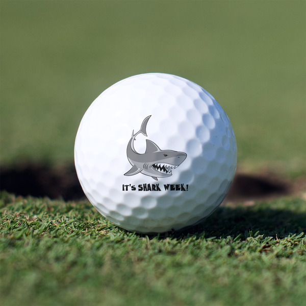 Custom Sharks Golf Balls - Non-Branded - Set of 3 (Personalized)