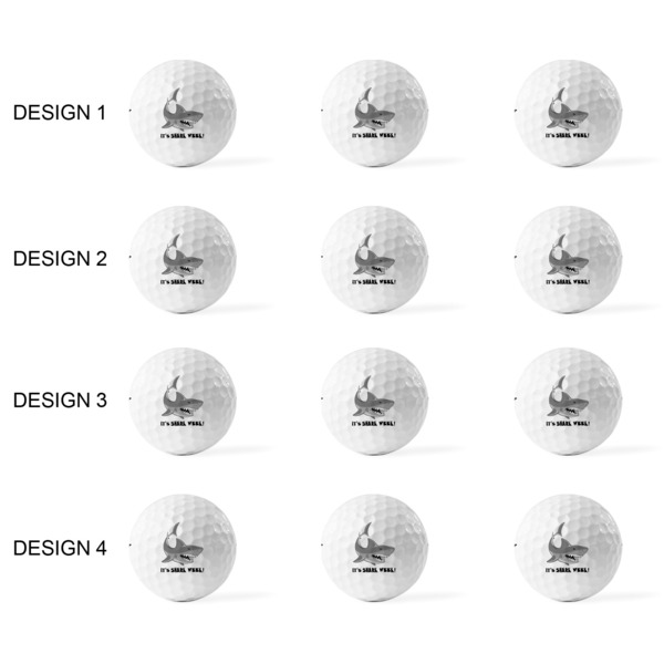 Sharks Golf Balls - Titleist - Set of 12 - APPROVAL